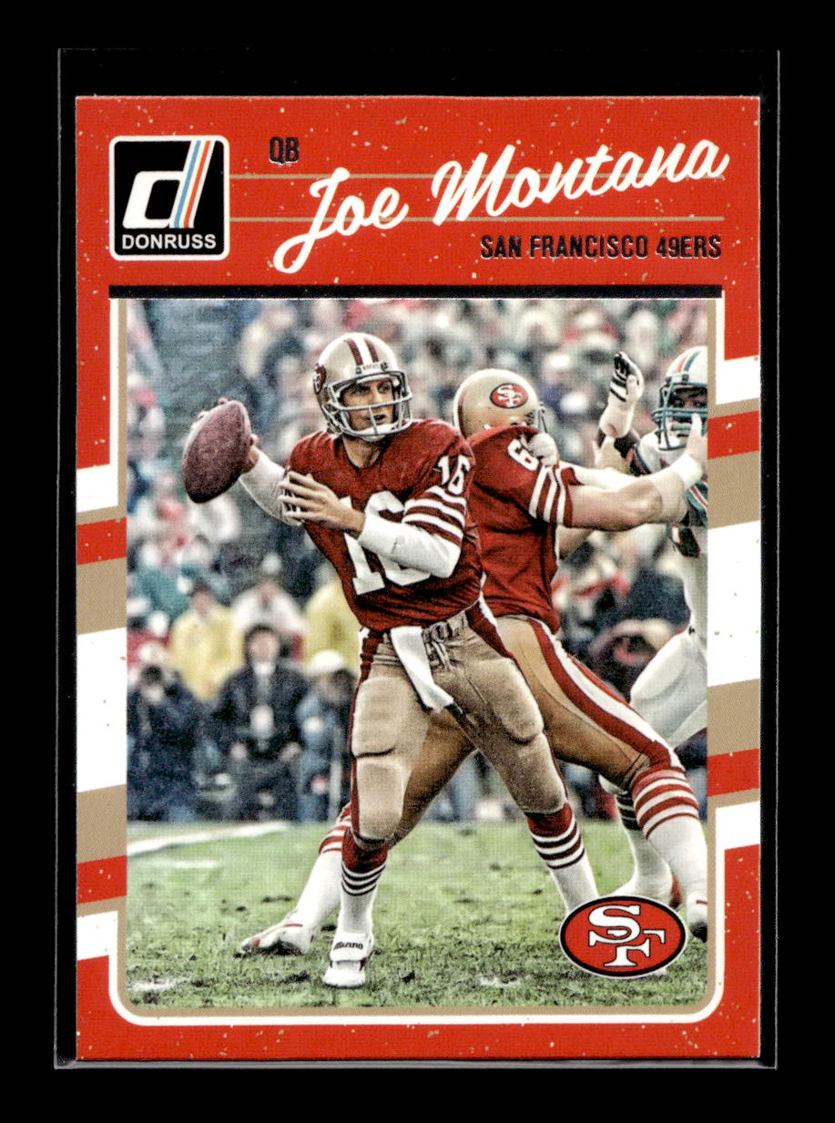 2016 Donruss #262 Joe Montana (San Francisco 49ers)