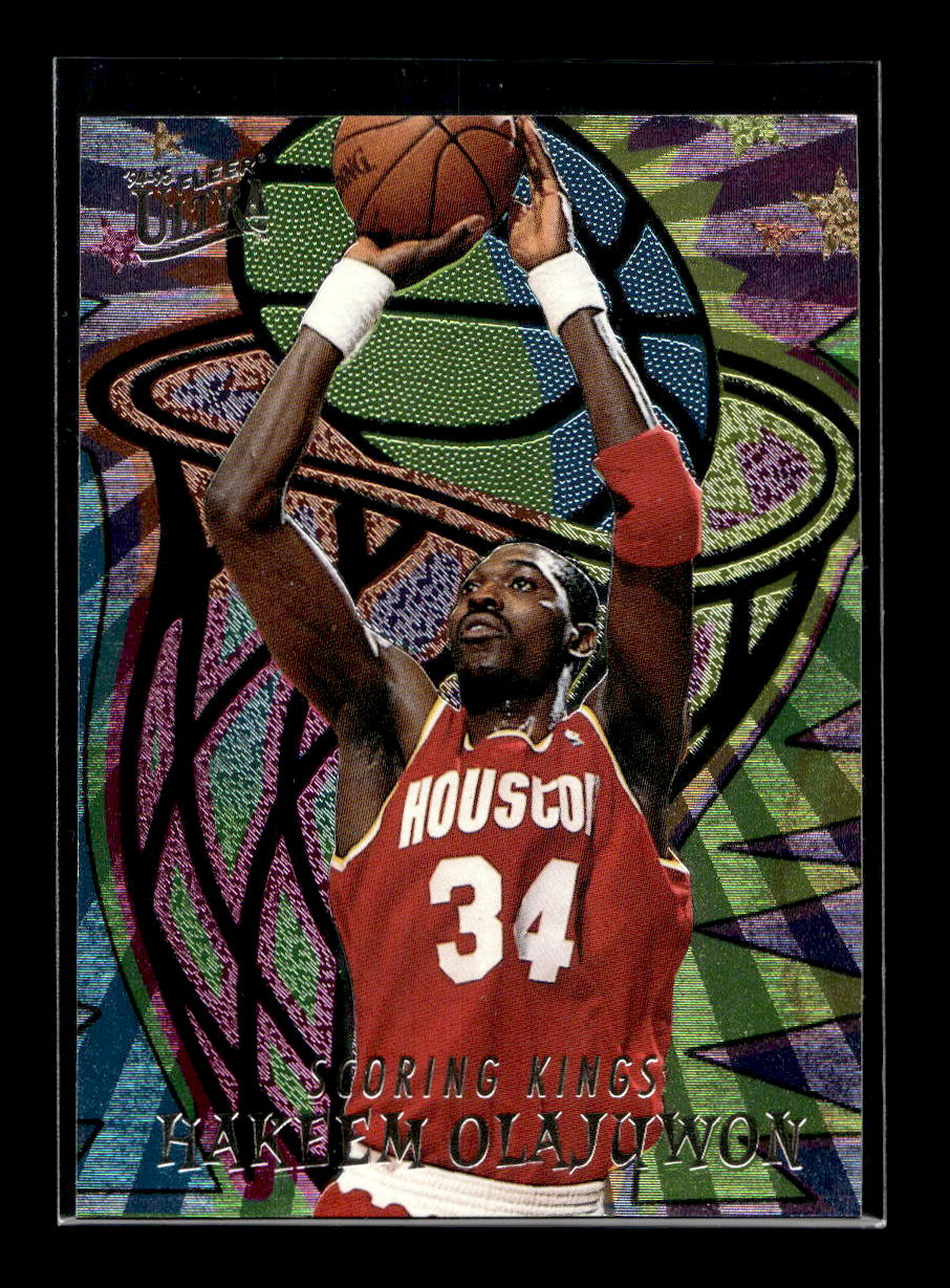 1994-95 Ultra Scoring Kings #4 Hakeem Olajuwon (Houston Rockets)