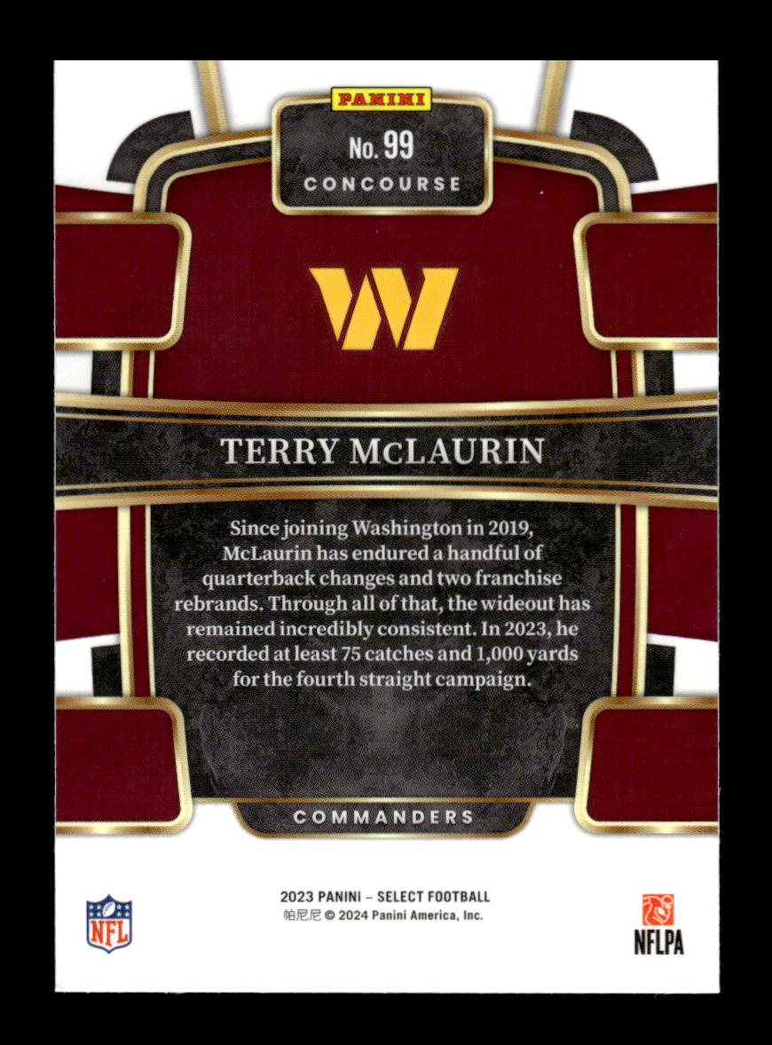 2023 Select #99 Terry McLaurin (Washington Commanders)