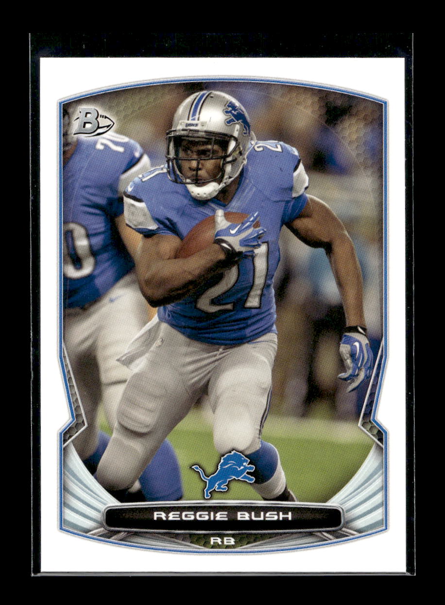 2014 Bowman #V83 Reggie Bush (Detroit Lions)