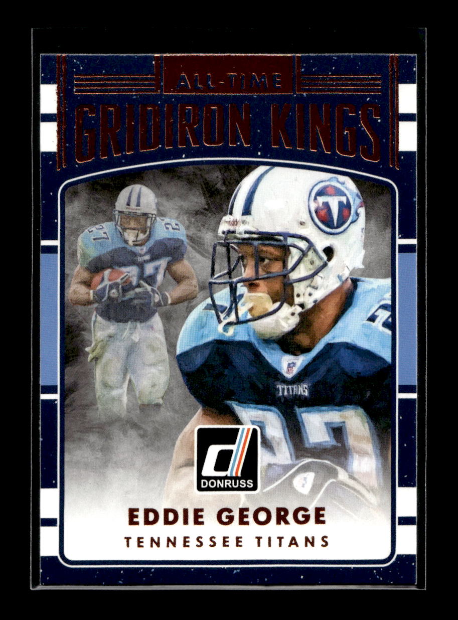 2016 Donruss All Time Gridiron Kings #14 Eddie George (Tennessee Titans)