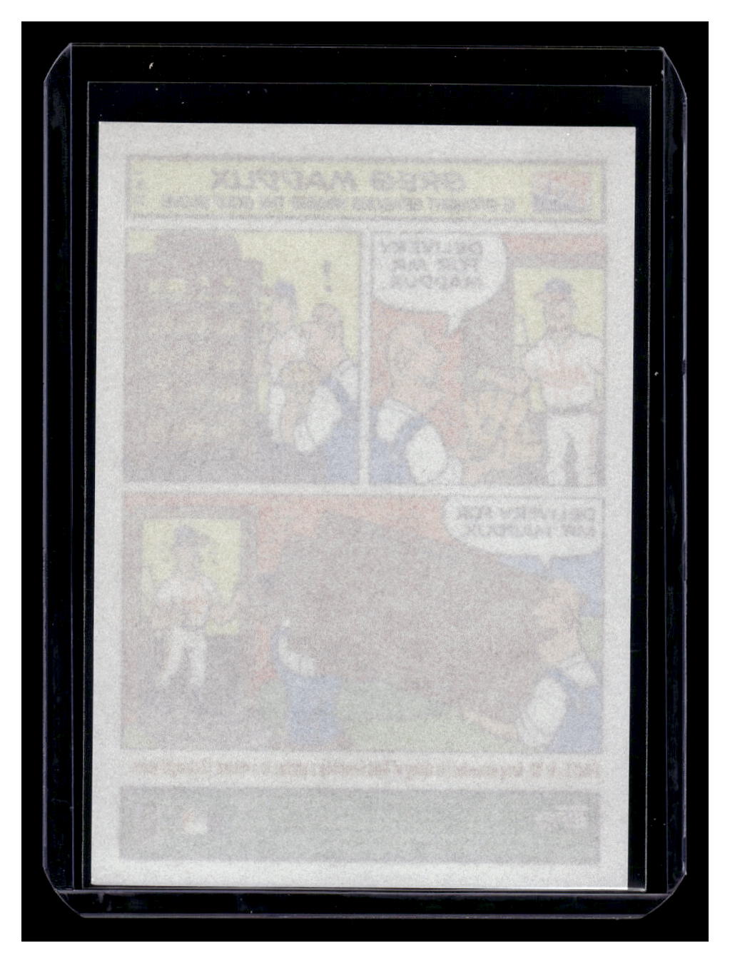 2003 Bazooka Comics #7 Greg Maddux (Atlanta Braves)