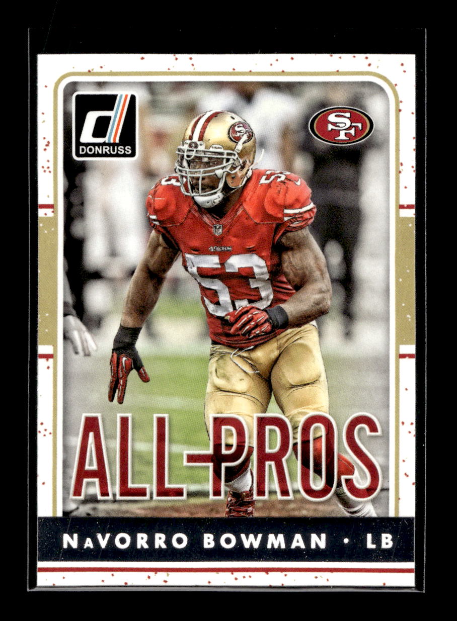2016 Donruss All Pros #15 NaVorro Bowman (San Francisco 49ers)