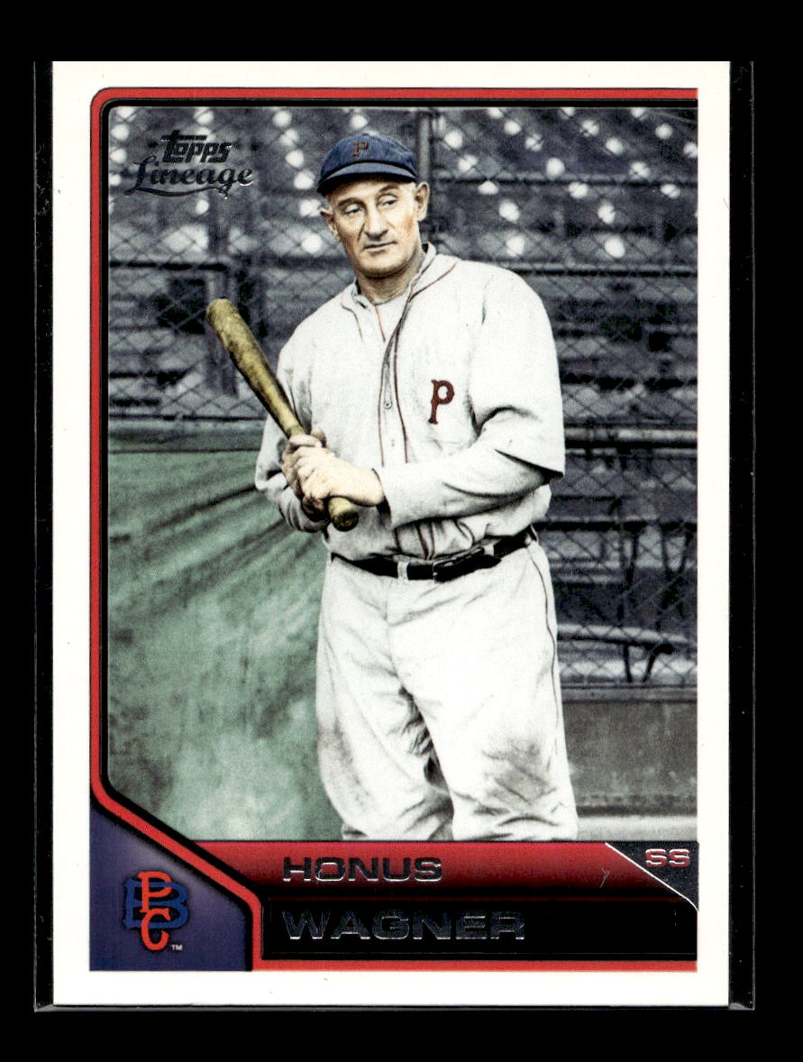 2011 Topps Lineage #99 Honus Wagner (Pittsburgh Pirates)