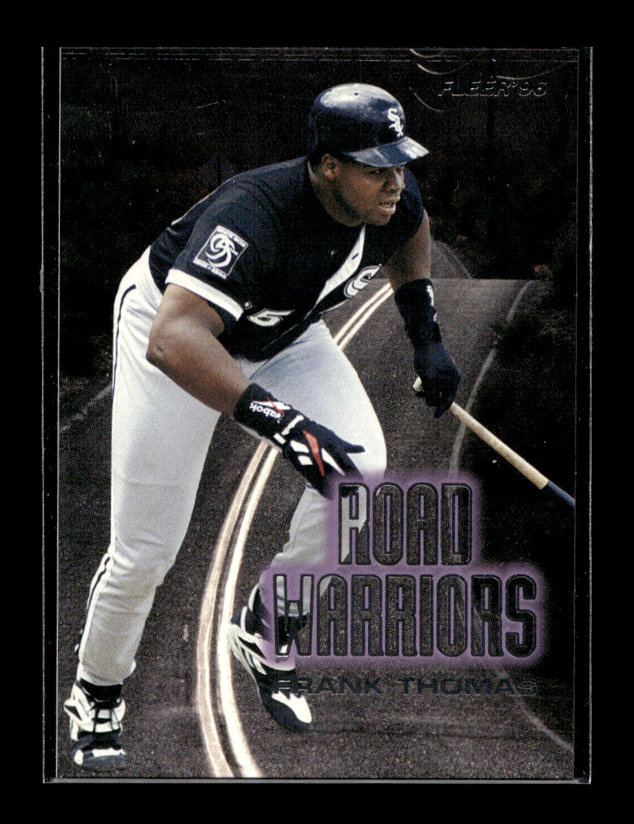1996 Fleer Road Warriors #8 Frank Thomas (Chicago White Sox)