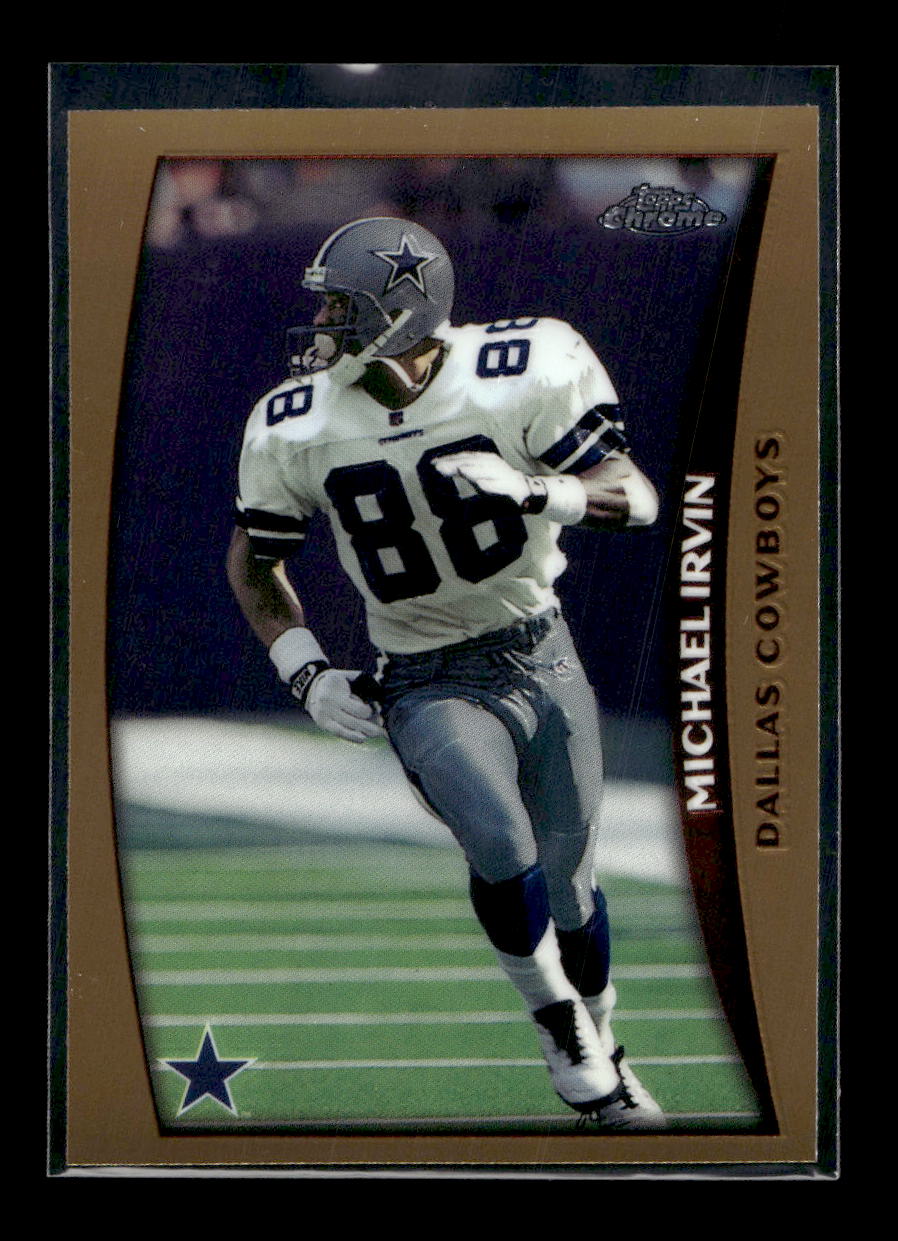1998 Topps Chrome #86 Michael Irvin (Dallas Cowboys)