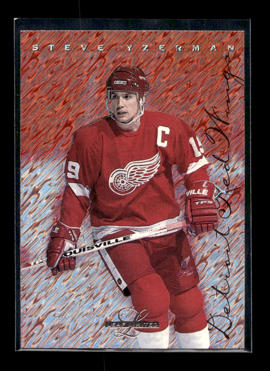 1995-96 Leaf Limited #105 Steve Yzerman (Detroit Red Wings)