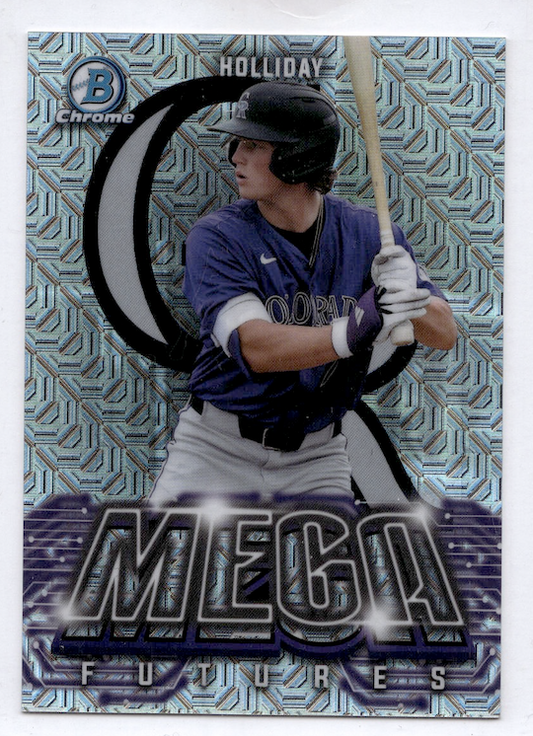2026 Bowman Chrome Mega Futures ETHAN HOLLIDAY #MF-17 (Colorado Rockies)