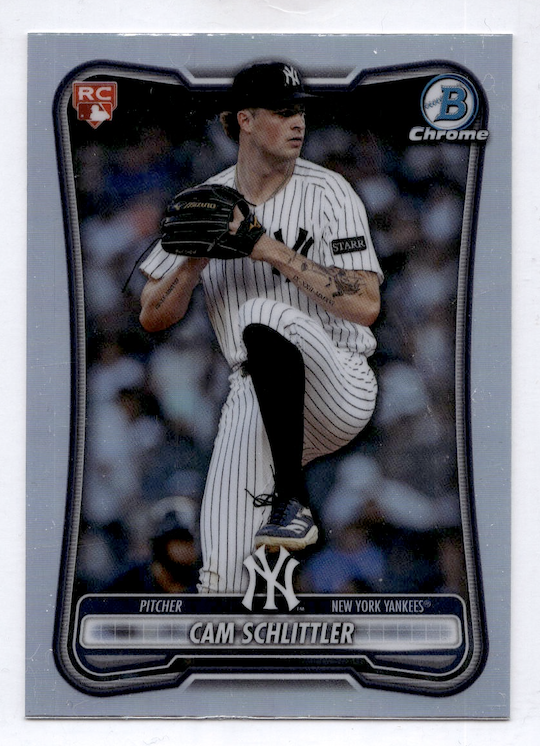 2026 Bowman Chrome Red Rookie Logo #53 Cam Schlittler (New York Yankees)