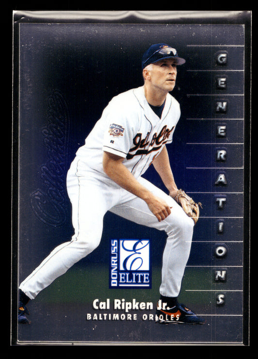 1998 Donruss Elite #123 Cal Ripken GEN (Baltimore Orioles)