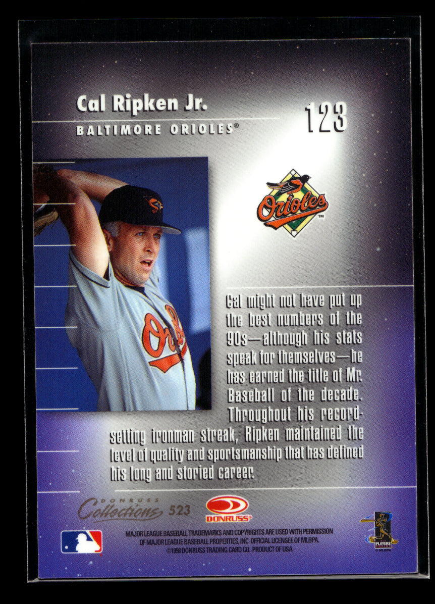 1998 Donruss Elite #123 Cal Ripken GEN (Baltimore Orioles)
