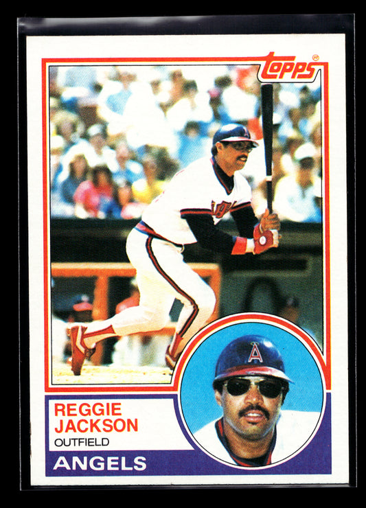 1983 Topps #500 Reggie Jackson (California Angels)