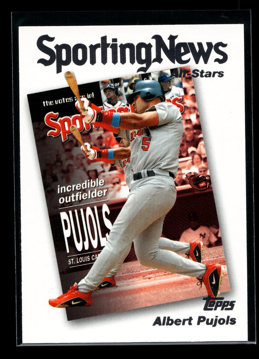 2004 Topps #723 Albert Pujols AS (St. Louis Cardinals)