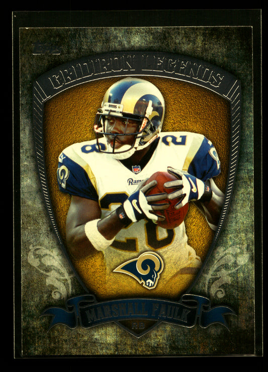 2013 Topps Gridiron Legends #GLMF Marshall Faulk (St. Louis Rams)