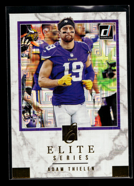 2018 Donruss The Elite Series #17 Adam Thielen (Minnesota Vikings)