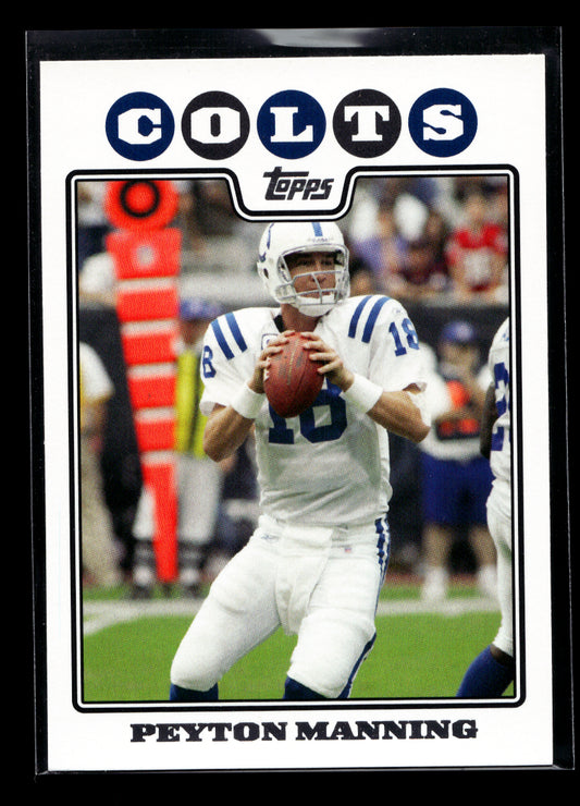 2008 Topps #18 Peyton Manning (Indianapolis Colts)