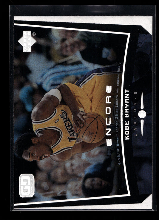 1998-99 Upper Deck Encore #39 Kobe Bryant (Los Angeles Lakers)