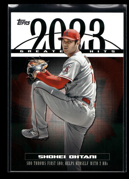 2024 Topps '23 Greatest Hits #23GH14 Shohei Ohtani (Los Angeles Angels)