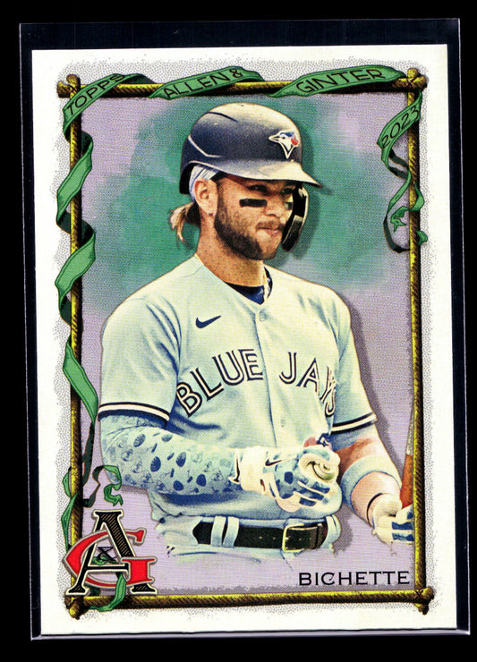 2023 Topps Allen and Ginter Silver Portrait #147 Bo Bichette (Toronto Blue Jays)