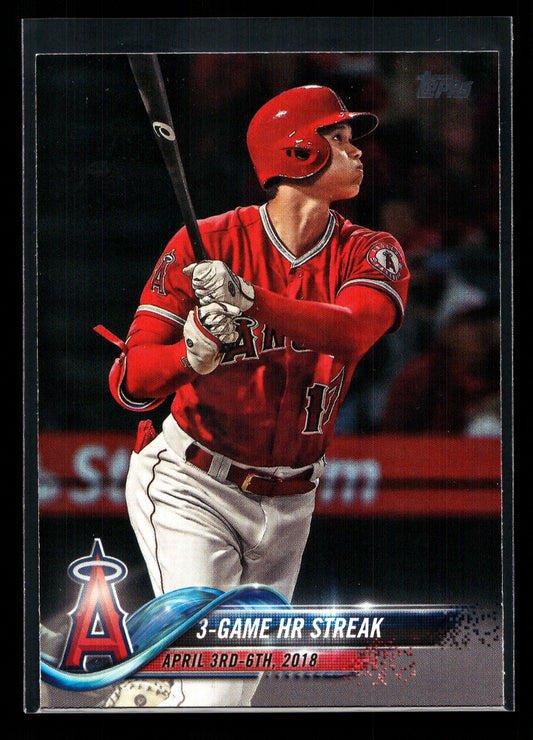 2018 Topps Update #US189 Shohei Ohtani HL (Los Angeles Angels)