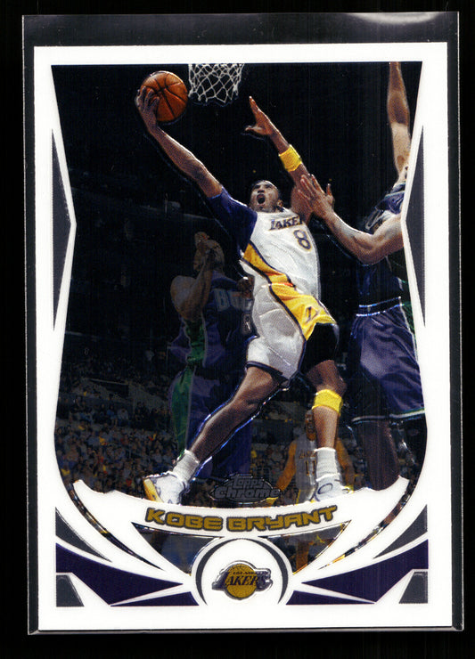 2004-05 Topps Chrome #8 Kobe Bryant (Los Angeles Lakers)