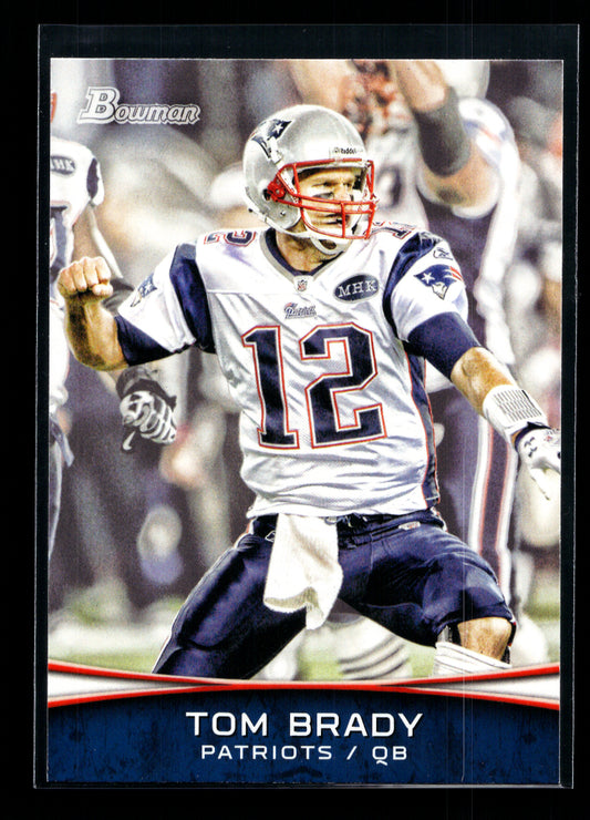 2012 Bowman #50 Tom Brady (New England Patriot)