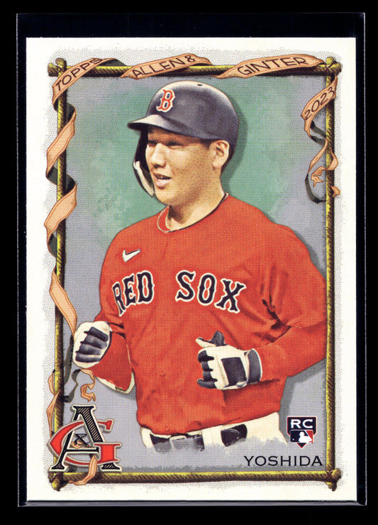 2023 Topps Allen and Ginter #269 Masataka Yoshida Rookie (Boston Red Sox)