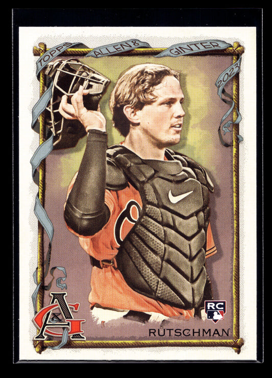 2023 Topps Allen and Ginter #353 Adley Rutschman SP Rookie (Baltimore Orioles)