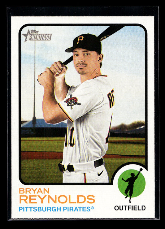 2022 Topps Heritage #372 Bryan Reynolds (Pittsburgh Pirates)