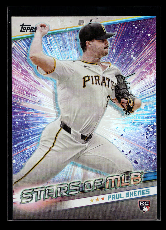 2024 Topps Stars of MLB #SMLB64 Paul Skenes (Pittsburgh Pirates)