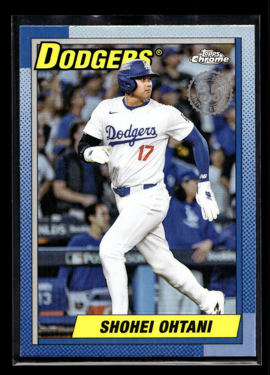 2025 Topps Chrome '90 Topps #90CB7 Shohei Ohtani (Los Angeles Dodgers)