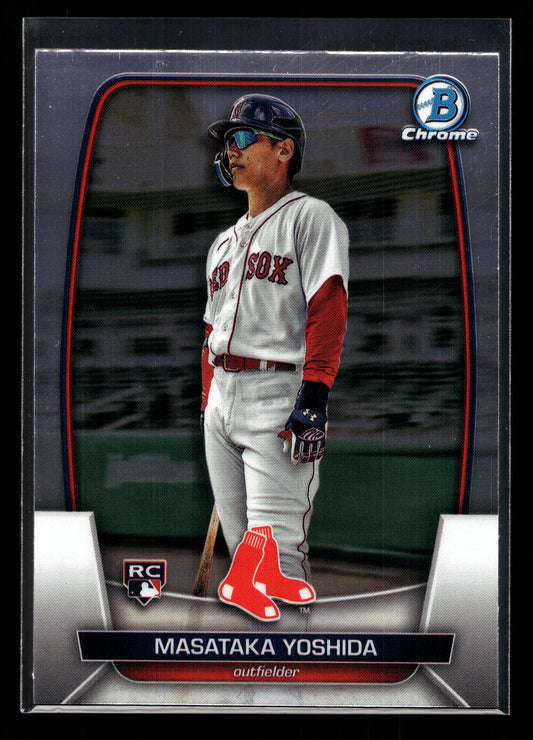 2023 Bowman Chrome #75 Masataka Yoshida Rookie (Boston Red Sox)