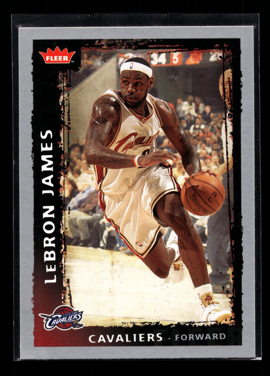 2008-09 Fleer #23 LeBron James (Cleveland Cavaliers)