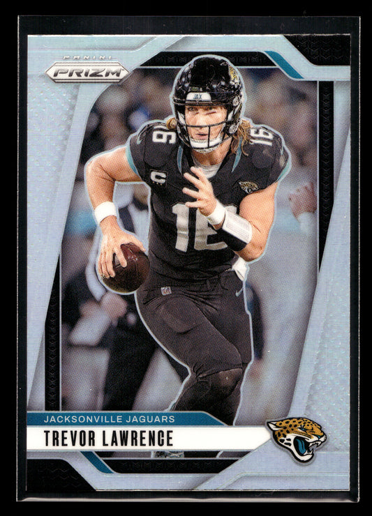 2024 Panini Prizm Prizms Silver #129 Trevor Lawrence (Jacksonville Jaguars)