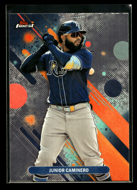 2025 Finest #44 Junior Caminero (Tampa Bay Rays)