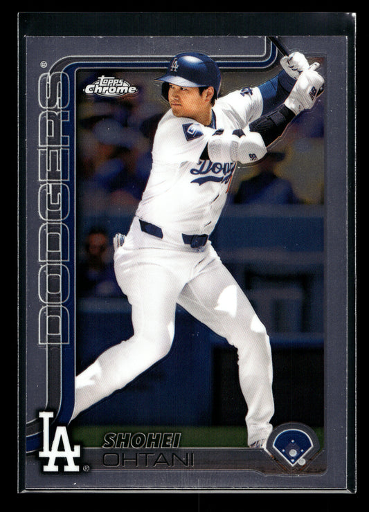 2025 Topps Chrome Baseball Shohei Ohtani #1 (Los Angeles Dodgers)