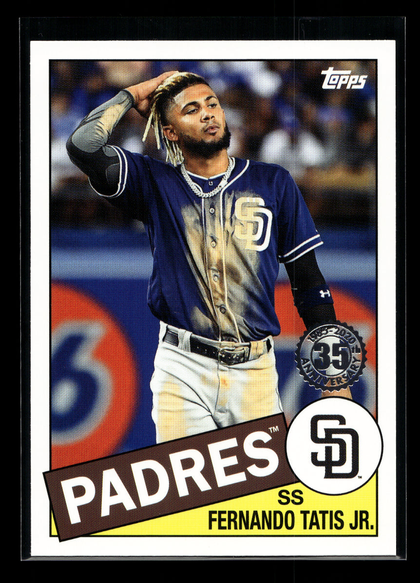 2020 Topps Update '85 Topps #85TB37 Fernando Tatis Jr. (San Diego Padres)