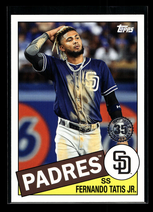 2020 Topps Update '85 Topps #85TB37 Fernando Tatis Jr. (San Diego Padres)