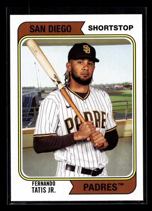 2020 Topps Archives #185 Fernando Tatis Jr. (San Diego Padres)