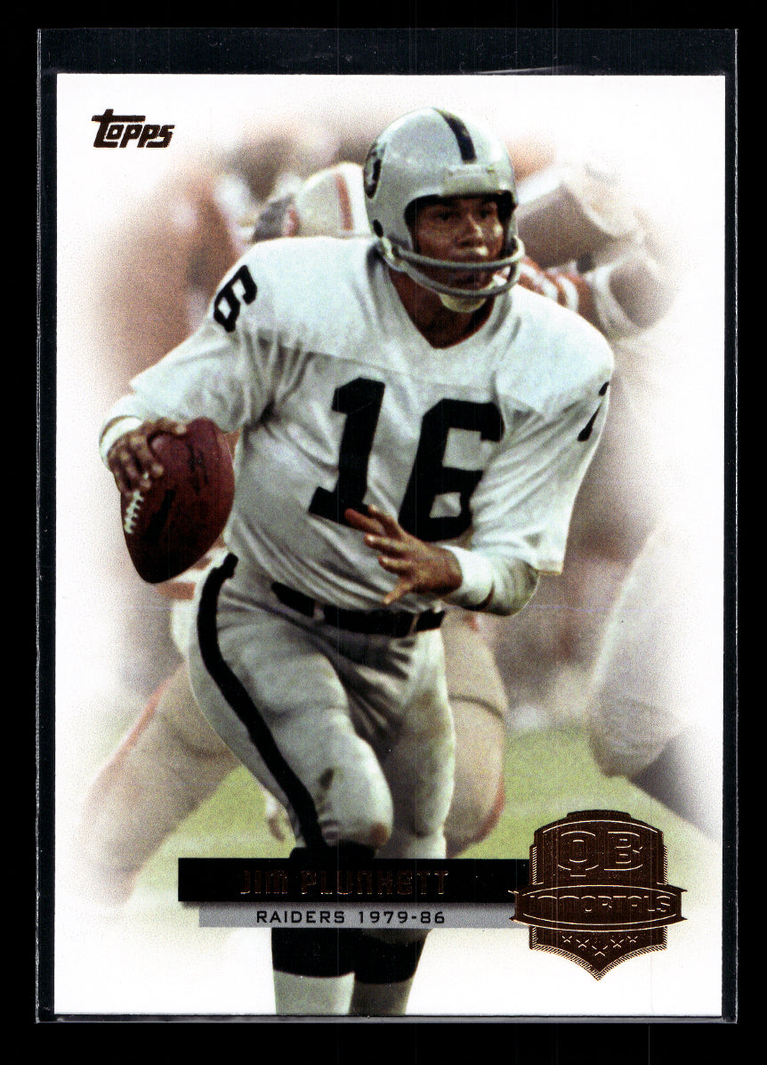 2012 Topps QB Immortals #QIJP Jim Plunkett (Oakland Raiders)