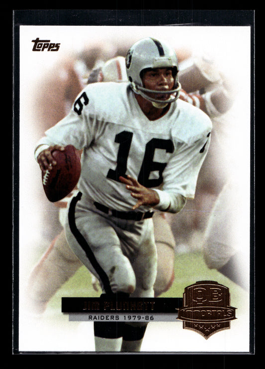 2012 Topps QB Immortals #QIJP Jim Plunkett (Oakland Raiders)