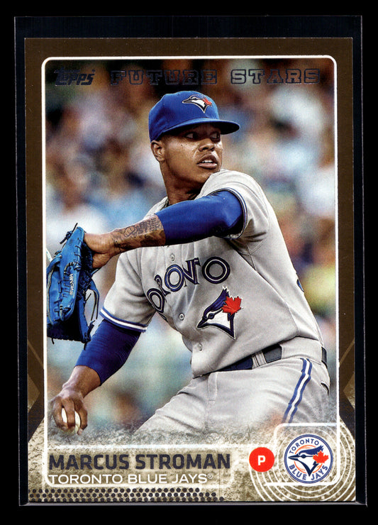 2015 Topps Gold #90 Marcus Stroman Future Stars (Toronto Blue Jays)