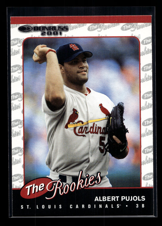 2001 Donruss Rookies #R97 Albert Pujols UPD (St. Louis Cardinals)
