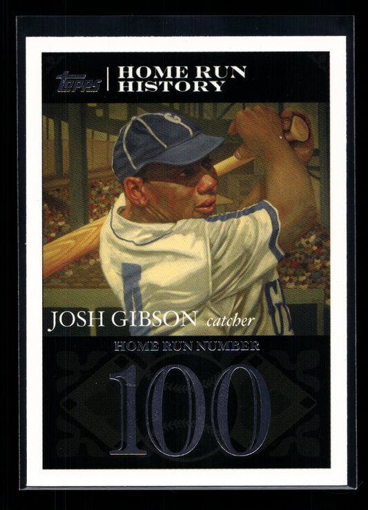 2007 Topps Gibson Home Run History #JG15 Josh Gibson (Homestead Grays)