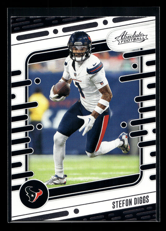 2024 Absolute Blue #42 Stefon Diggs (Houston Texans)