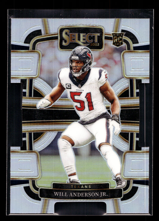 2023 Select Die Cut #40 Will Anderson Jr. (Houston Texans)
