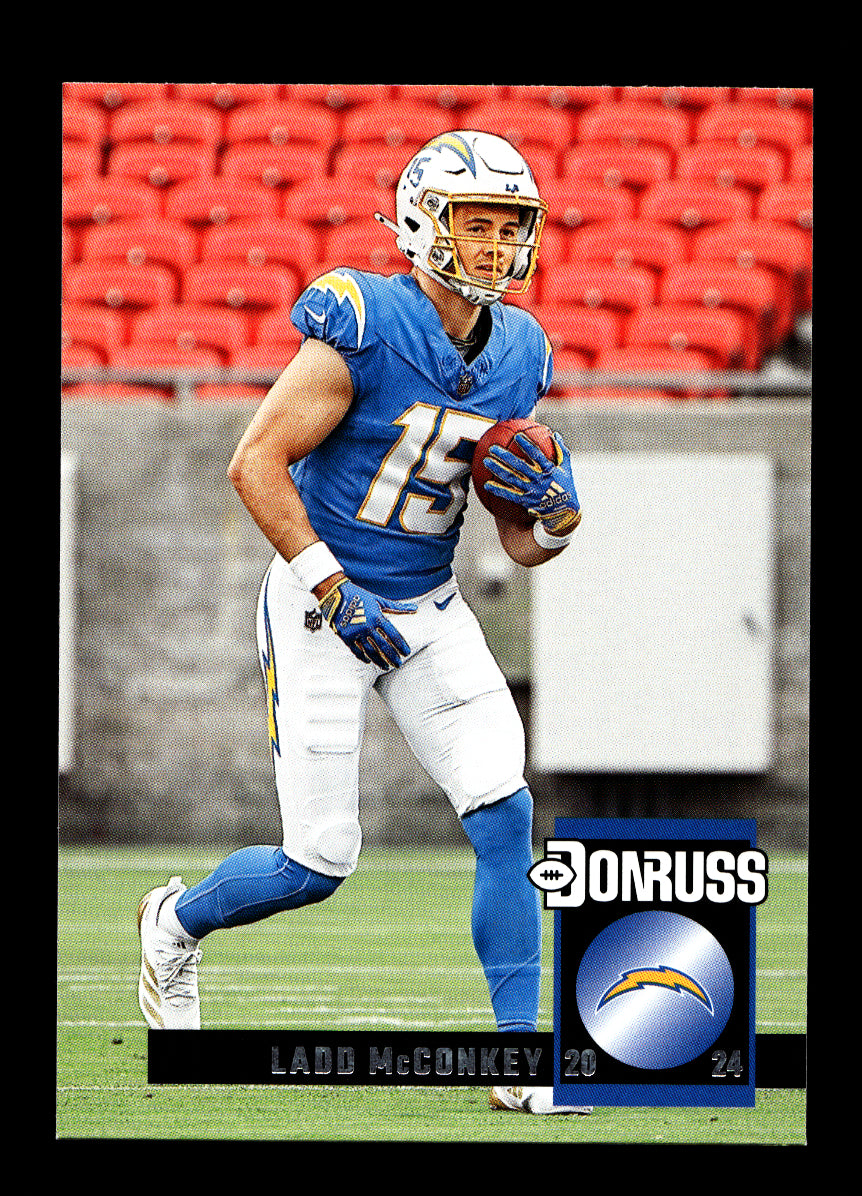 2024 Donruss Retro '04 #39 Ladd McConkey (Los Angeles Chargers)
