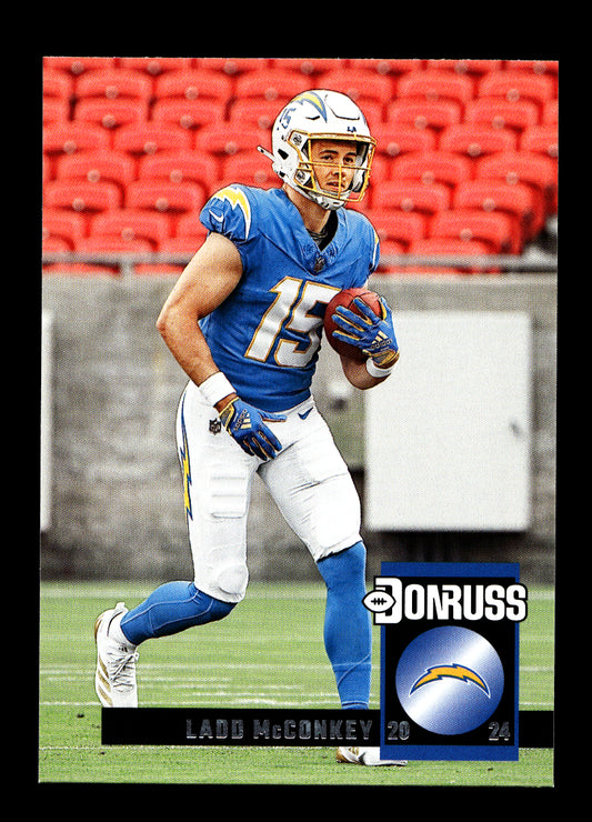 2024 Donruss Retro '04 #39 Ladd McConkey (Los Angeles Chargers)