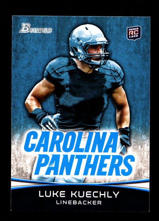 2012 Bowman #190 Luke Kuechly Rookie (Carolina Panthers)