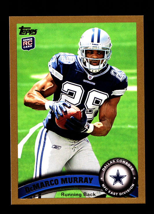 2011 Topps Gold #126 DeMarco Murray Rookie #'d /2011 (Dallas Cowboys)